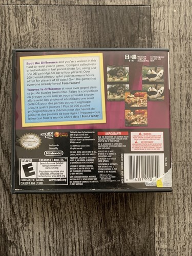 Foto Frenzy: Spot the Difference (Nintendo DS, 2009) - Picture 2 of 3