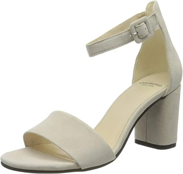 Off white ankle strap heels clearance