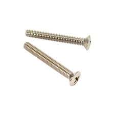 Ace 2" Chrome Bathtub Overflow Face Plate Screws, 41751