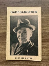 Le roi des resquilleurs Georges Milton Henri Kerny 1930 Danish Movie Program