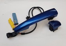 Peugeot 308 CC Left Door Handle External Blue Ipanema  9101JW Genuine New