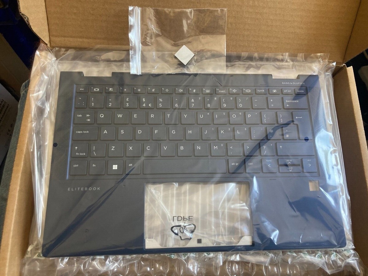 HP Elite Dragonfly G2 Top Cover with Keyboard Backlight Blue