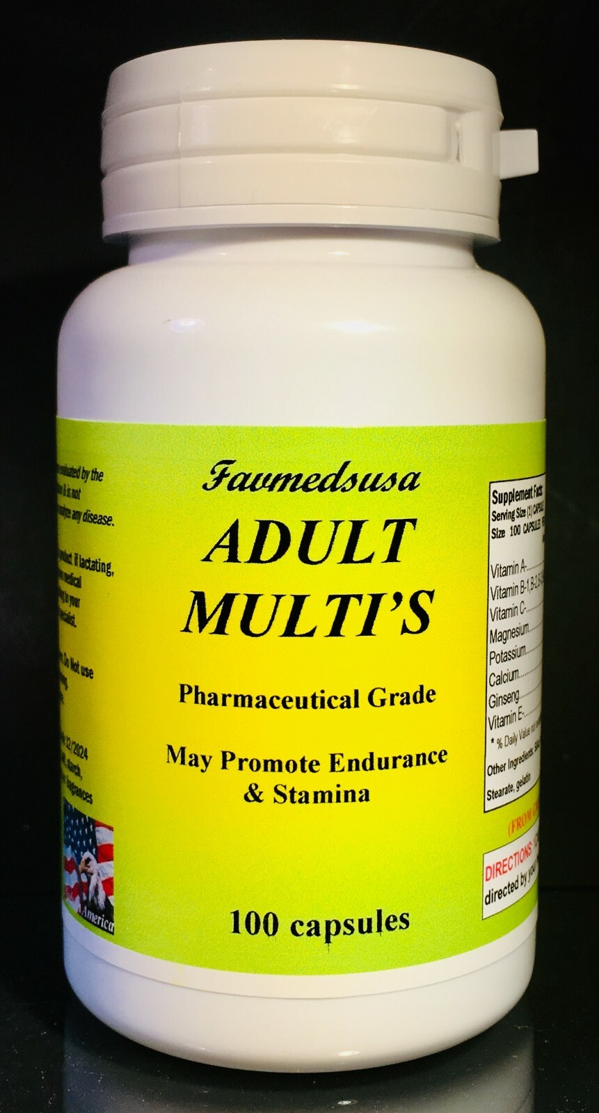Adult Multivitamins, multivitamins, Made in USA 60 to 300 tablets eBay