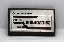 Commodore 8K Ram Original Cartridge VIC-1110 For Parts image