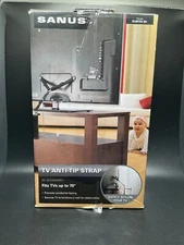 Sanus TV Anti-Tip Strap Model ELM701-B1 fits up to 70" TV New in Box