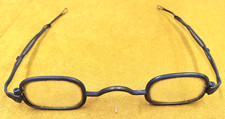 Antique Child's Eyeglasses Metal ADJUSTABLE Earpieces Unbranded Lenses Intact