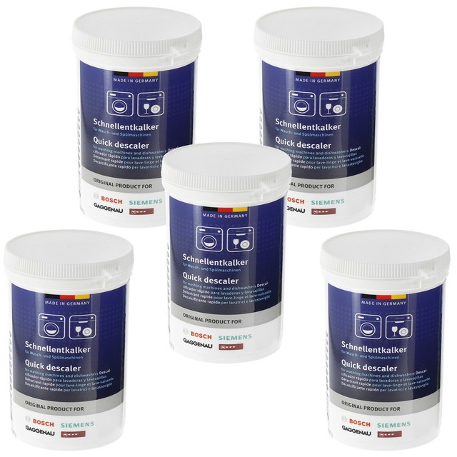 Bosch Universal Genuine Dishwasher Descaler Limescale Powder Remover 1