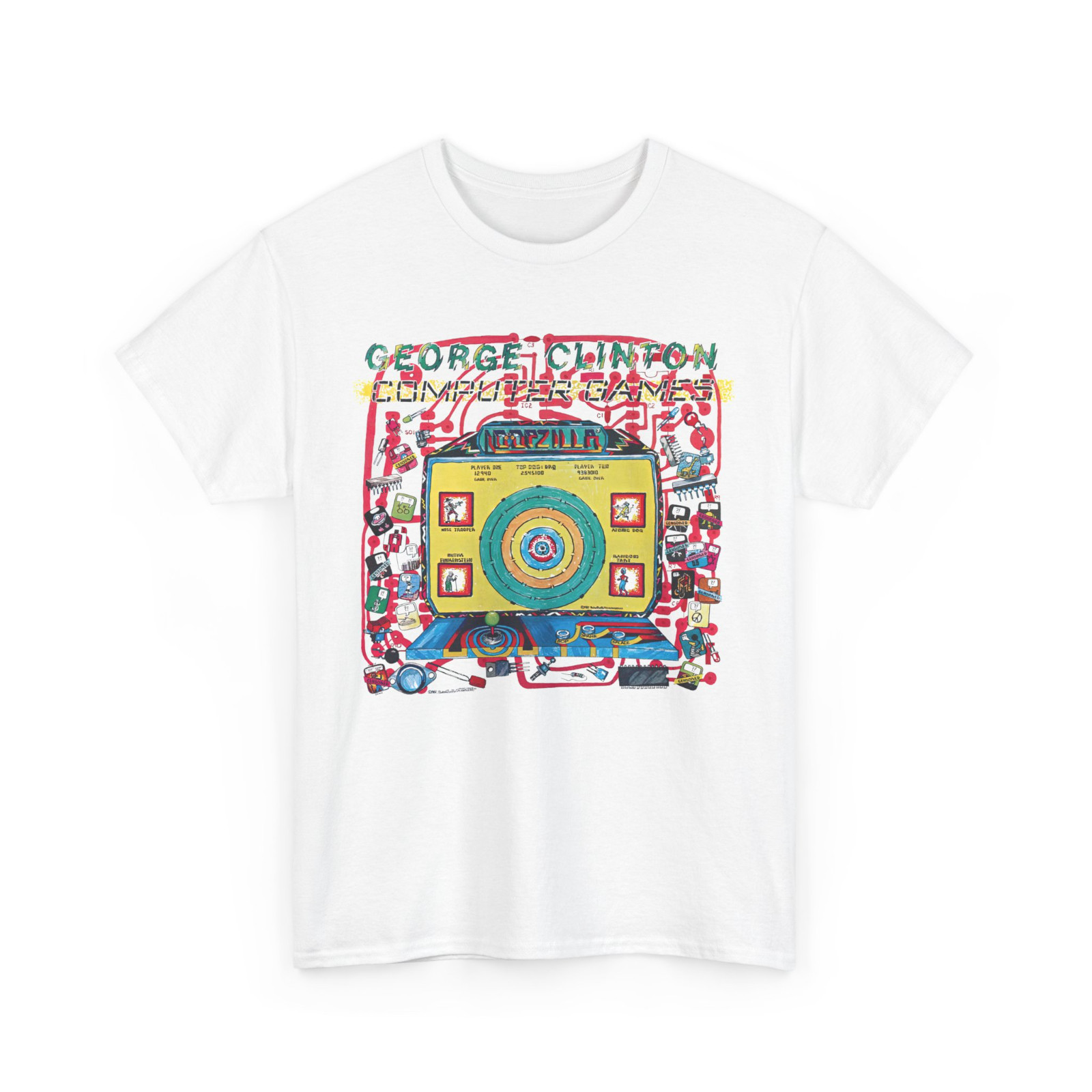 Music Band Unisex Black, White T-shirt Size S-5XL