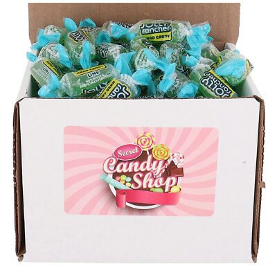 Jolly Rancher Hard Candy Bulk in Box, Individually Wrapped, (Lime)