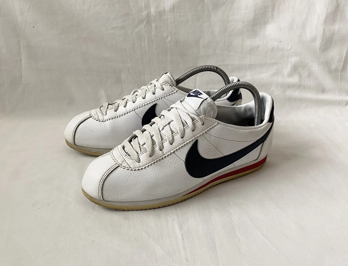 Nike cortez top white mens sale