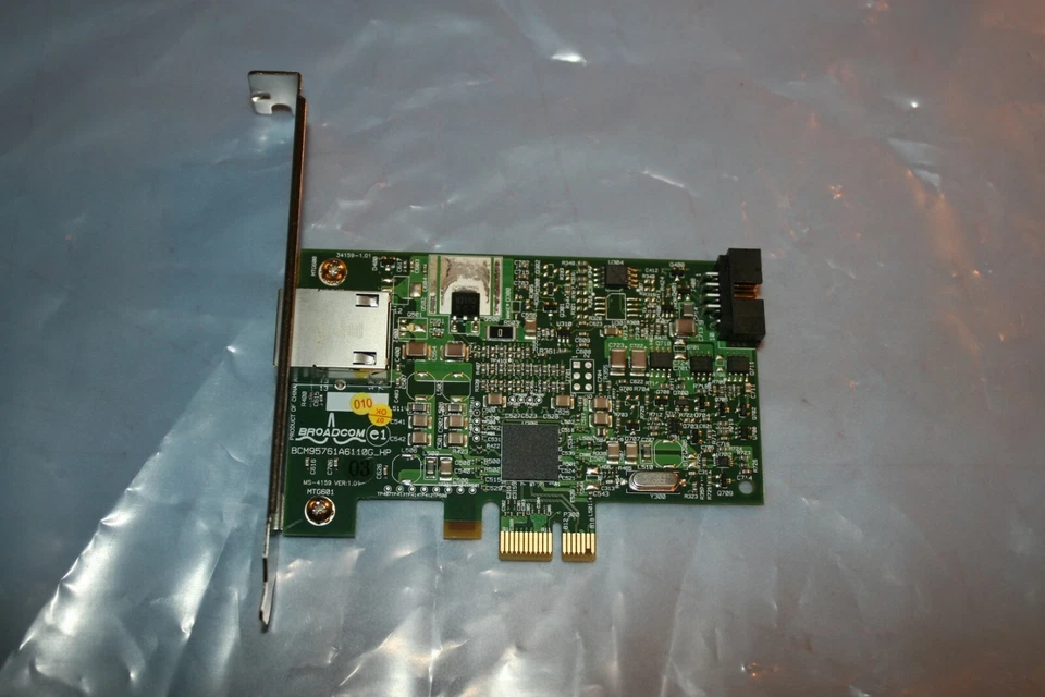 Netzwerkkarte Typ Broadcom Gigabit single Port