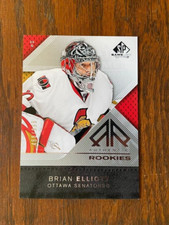 2007-08 SP Game Used Edition Rookies #123 Brian Elliott /999 Ottawa Senators RC