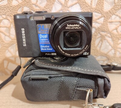 Digital Compact Camera Samsung WB 750 12.5MP Black Full HD camera