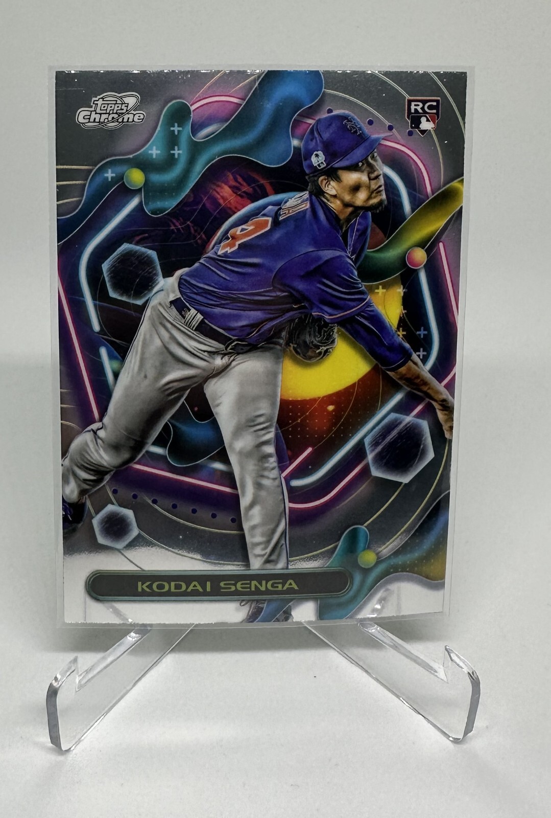 Kodai Senga 2023 Topps Cosmic Chrome Baseball #152 New York Mets Rookie RC