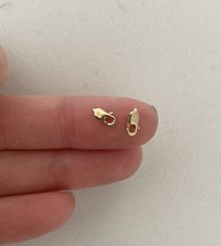 14kt Gold Lobster Claw Clasp, 3x7mm, 1 Piece