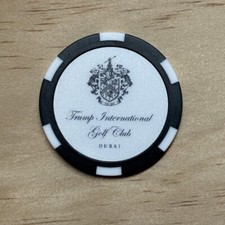 Trump International Golf Club Dubai - Poker Chip Golf Ball Marker Course