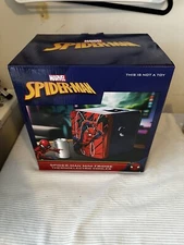 Marvel Spiderman Blue Red 6 Can Mini Fridge Thermoelectric Cooler 4 Litre