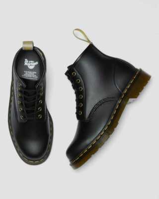 DR. MARTENS 101 VEGAN NERO 6 BUCHI | eBay