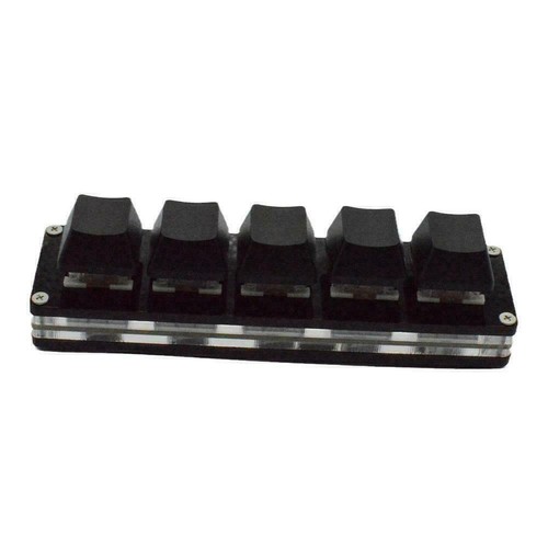 5-Key Mini Mechanical Keyboard Custom Shortcut Programmable M0B0 Z8 CS E8Q6 - Afbeelding 5 van 10