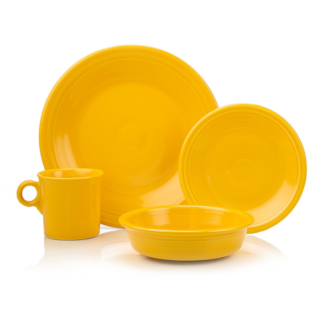 Fiesta&reg; 4-Piece Place Setting | Daffodil