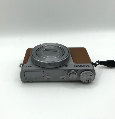 Canon PowerShot G9X Mark II Digital Compact Camera Silver Used | eBay
