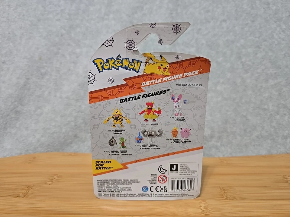 Pokemon Bruja EEVEE & SABLEYE Halloween Figuras Batalla Pack Nuevo en Paquete Foto 3 de 4