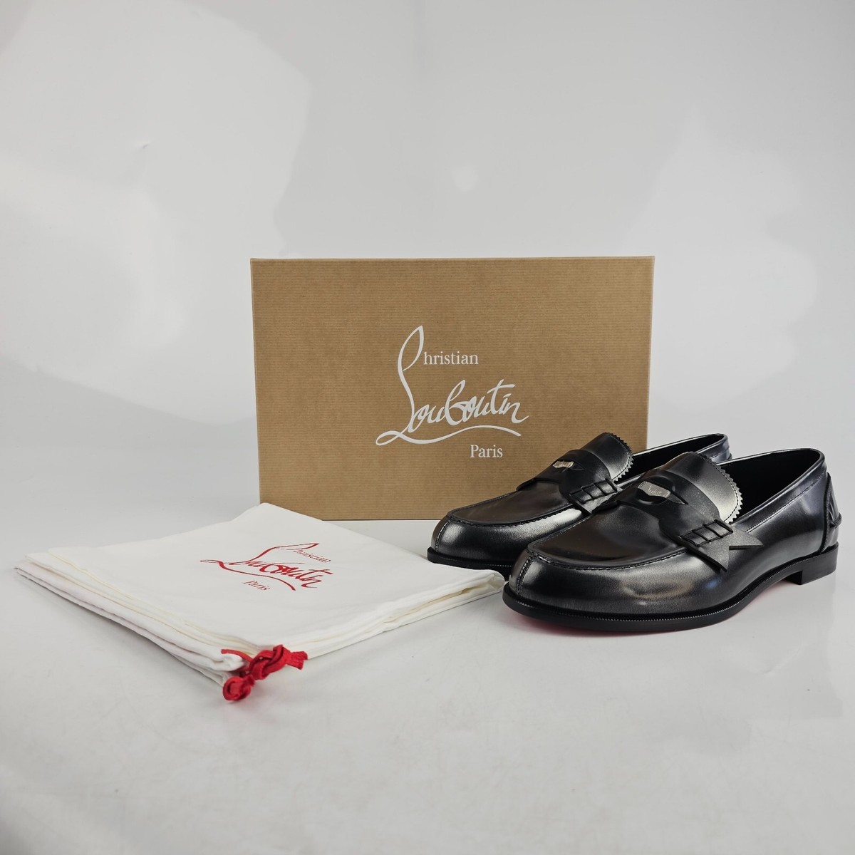 christian louboutin penny loafer