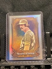 Rollie Fingers 2024 Allen & Ginter Hot Box Silver Portrait SP - Athletics