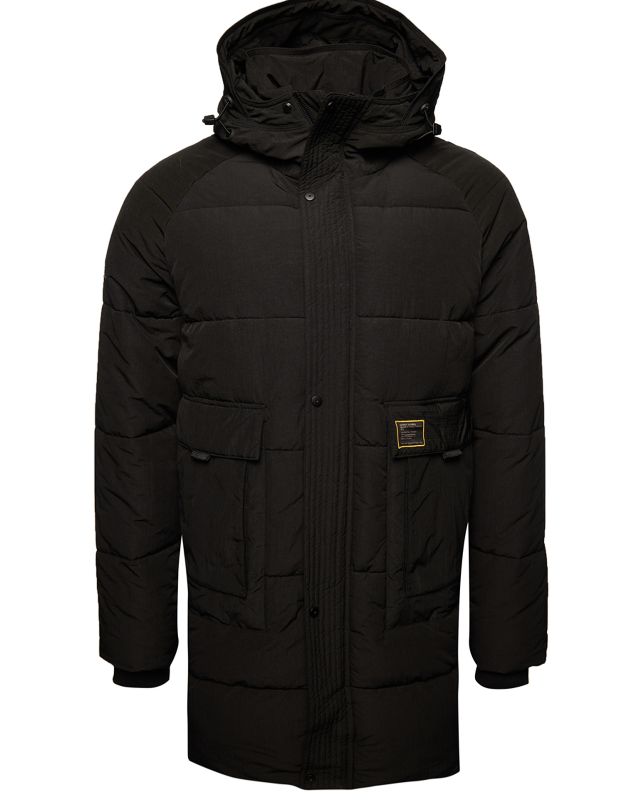 Superdry Pivot Parka Coat - Black - Coats