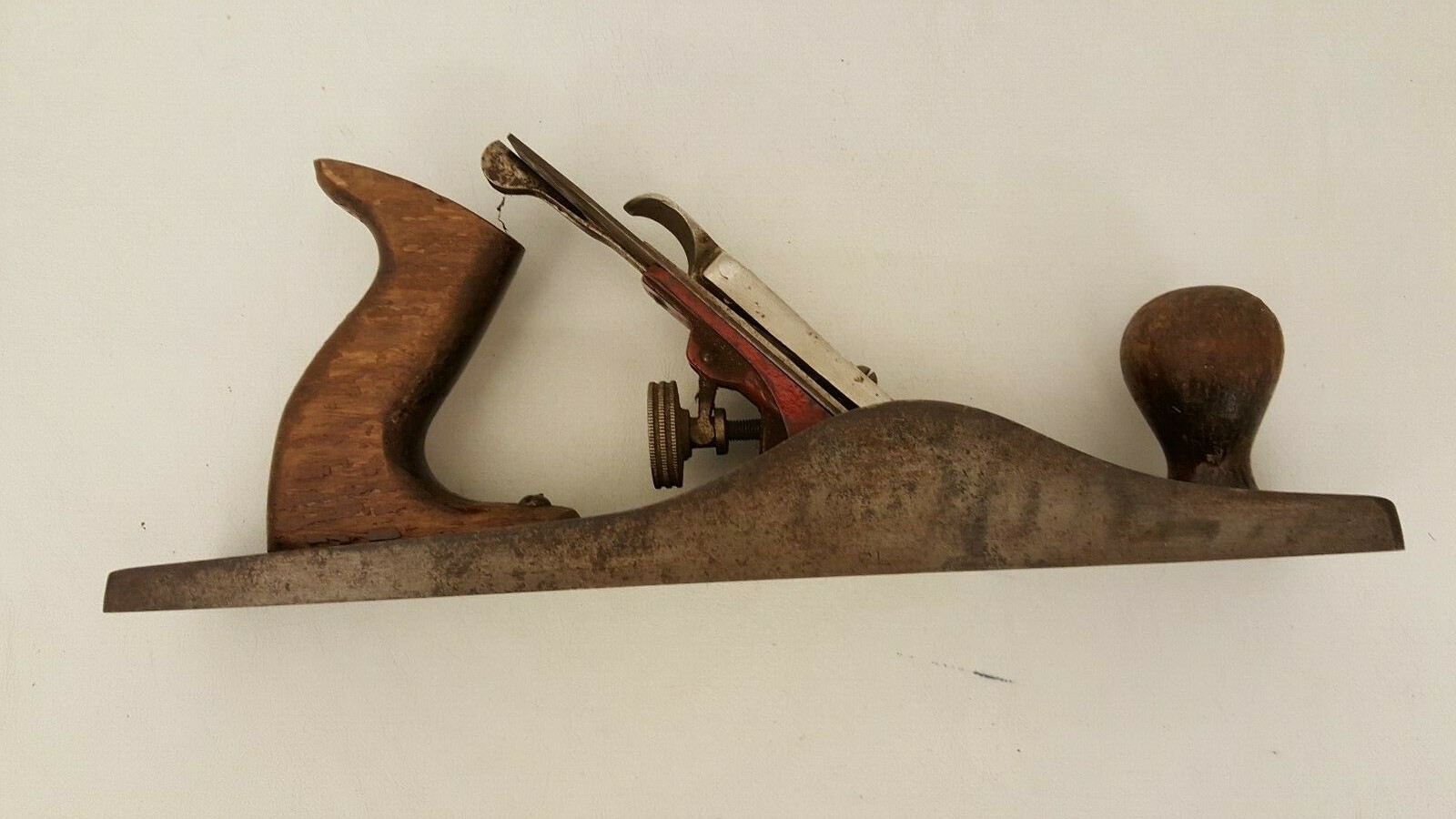 Vintage Craftsman wood plane planer made in USA bl corrugated 14" long