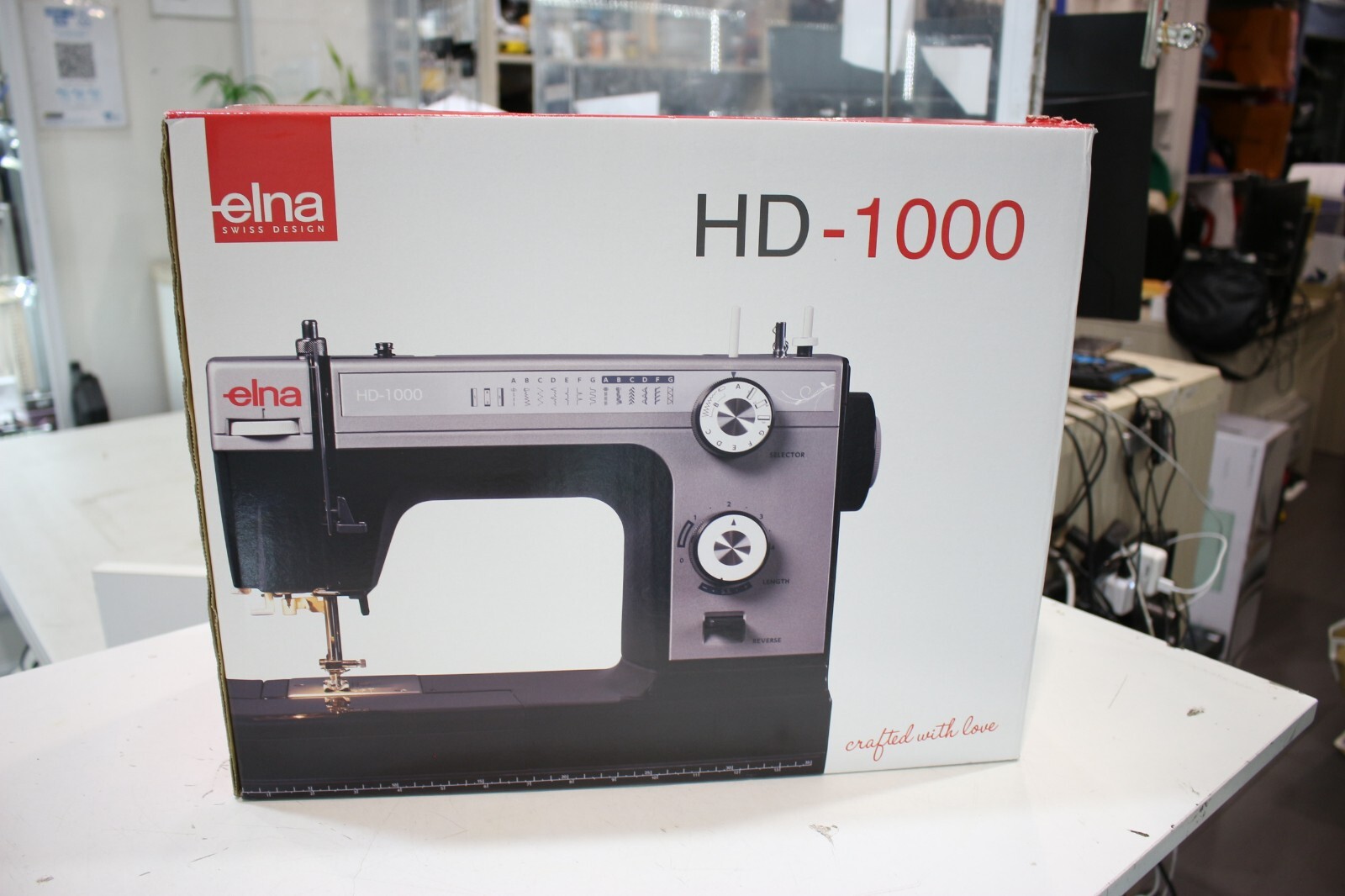 Elna+Hd1000+Sewing+Machine+by+Spotlight for sale online eBay