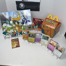 Pok mon Dragapult Happy Meal Toy Charizard Box Activity Bundle 2024 McDonald s