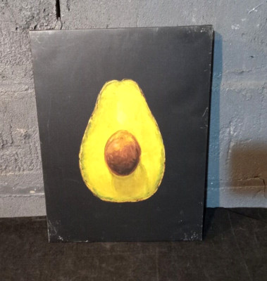 ikea pjatteryd tania bello avocado wall art #23403 (12''x16'')