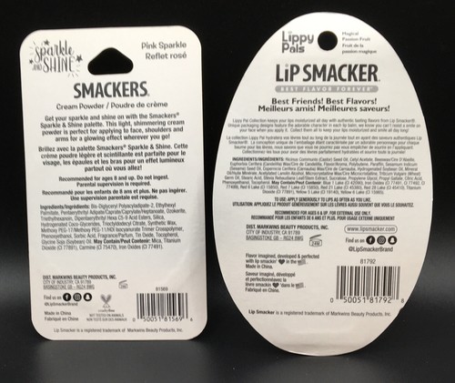 Lip Smackers Best Flavor Ever Magical Passion Fruit Unicorn& Sparkle And Shine. - Picture 6 of 6