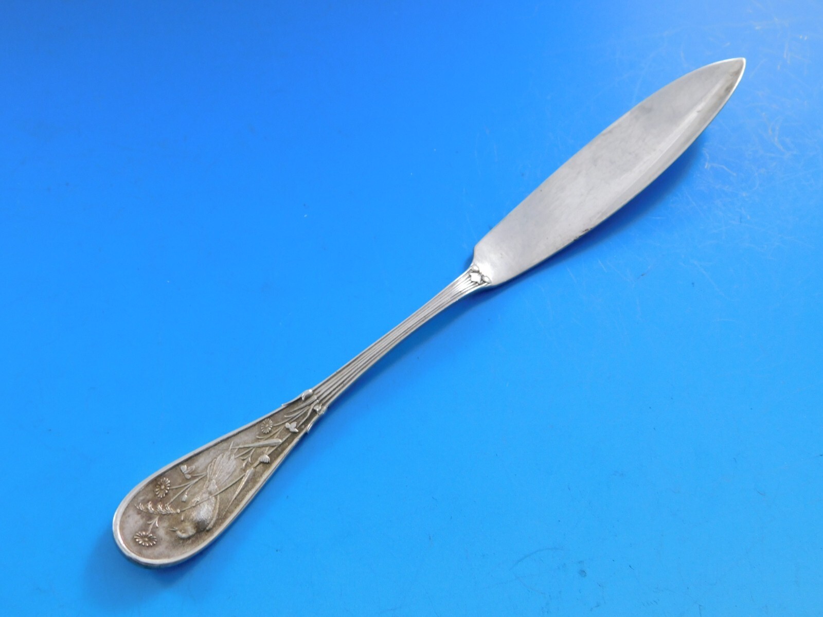 Japanese by Tiffany and Co Sterling Silver Pate Knife Original 6 1/4 ...