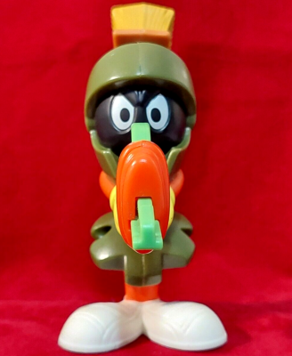 MARVIN The MARTIAN Firing Laser Gun Action Figure Space Jam McD