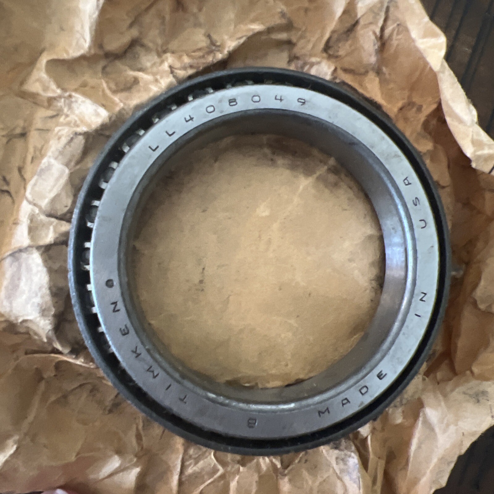 Timken LL408049 Tapered Roller Bearing, Single Cone, Standard Tolerance New