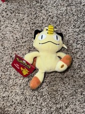 Pokemon Meowth 1998 Hasbro Plush Stuffed Toy