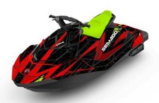 SEADOO SPARK trixx GRAPHIC KIT wraps 2up + 3up Jet Ski SEA DOO Decal stripes