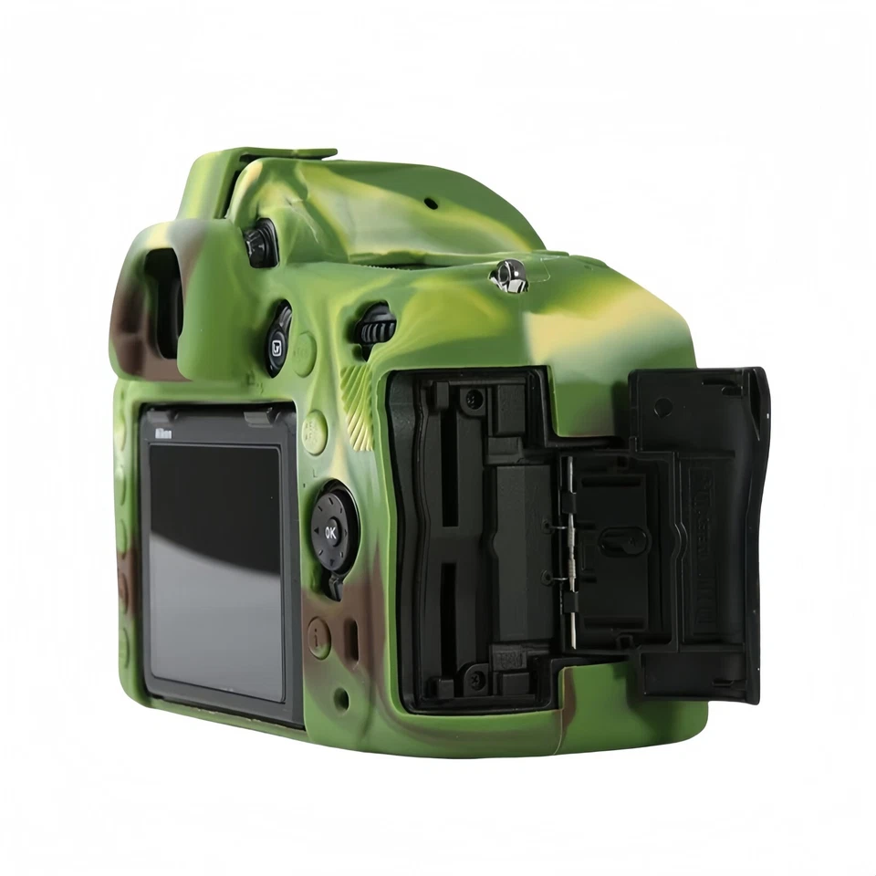 Funda Protectora Cámara Silicona Carcasa Suave Anti-caída Para Nikon D780 Foto 3 de 4