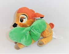 Disney Store Exclusive BAMBI Plush 9" Big Green Bow P17