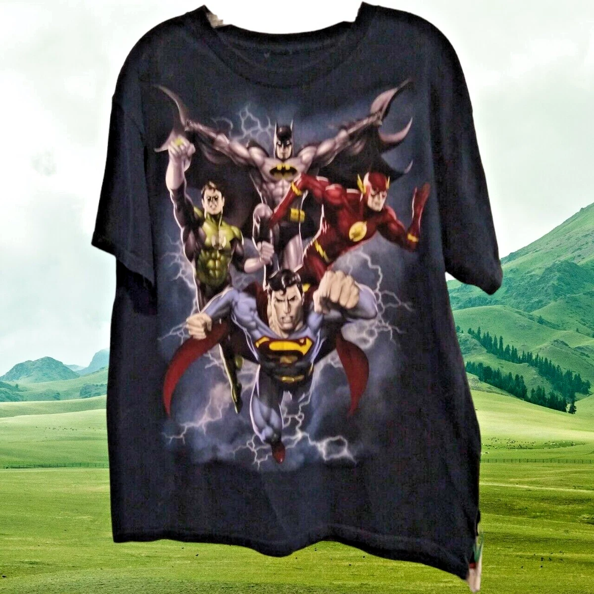 Justice league top superman t shirt