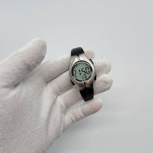 Armitron Women Sport Digital Watch Round Dial 26mm Black Rubber Band * - Picture 3 of 14