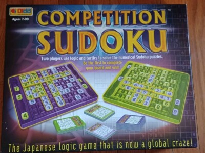 Competition Sudoku Bord Game Orda Industries Complete Used 