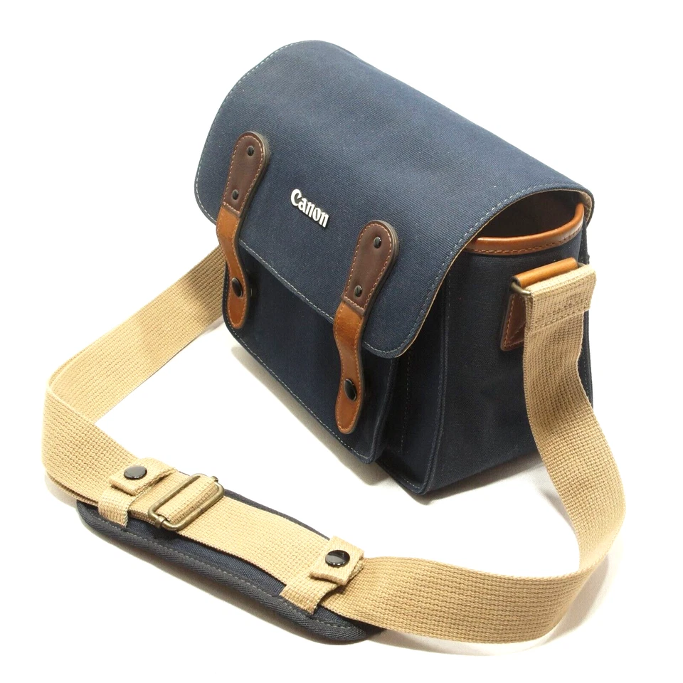 [Excelente!!]Bolso de hombro estilo bolsillo de papá espiga para cámara Canon Foto 2 de 4