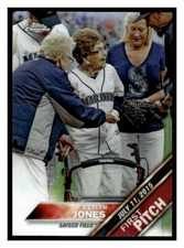 2016 Topps Chrome #FPC-3 Evelyn Jones First Pitch