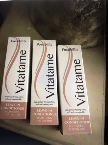 3 X Hair Conditioner Like Vitapointe Leave in Revitalise Add Shine Healthy Hair - Picture 3 of 5