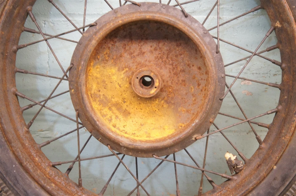 Harley Davidson 19 Front Wheel GOODYEAR Tire K-Model Sportster KH KHK *TZ14 - Image 4 of 4