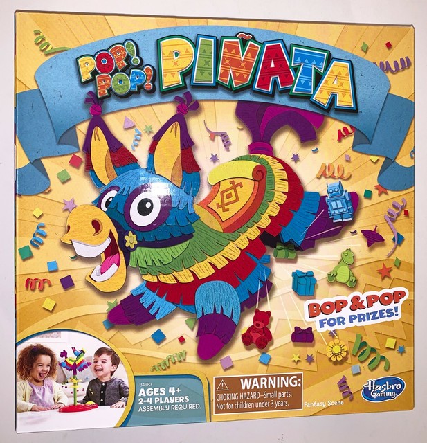 Pop Pop Pinata Party Activity Game 2-4 Players Ages 4 Hasbro HTF 2015 ...