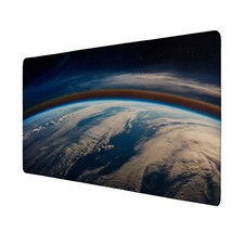 Erdatmosphäre Weltraum Schreibtischunterlage 69x31cm XXL Mauspad - Kosmische